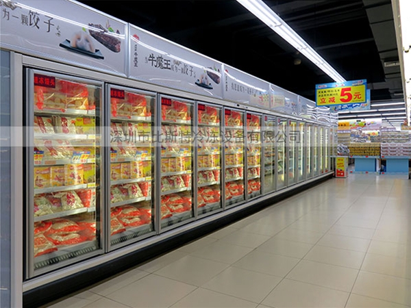 厦门超市冷冻玻璃展示立柜